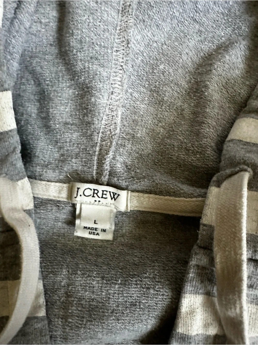 J. Crew French Terry Pullover Hoodie